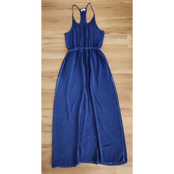 Betro Simone Womens Racerback Maxi Dress Royal Blue Sz M - Picture 2 of 15